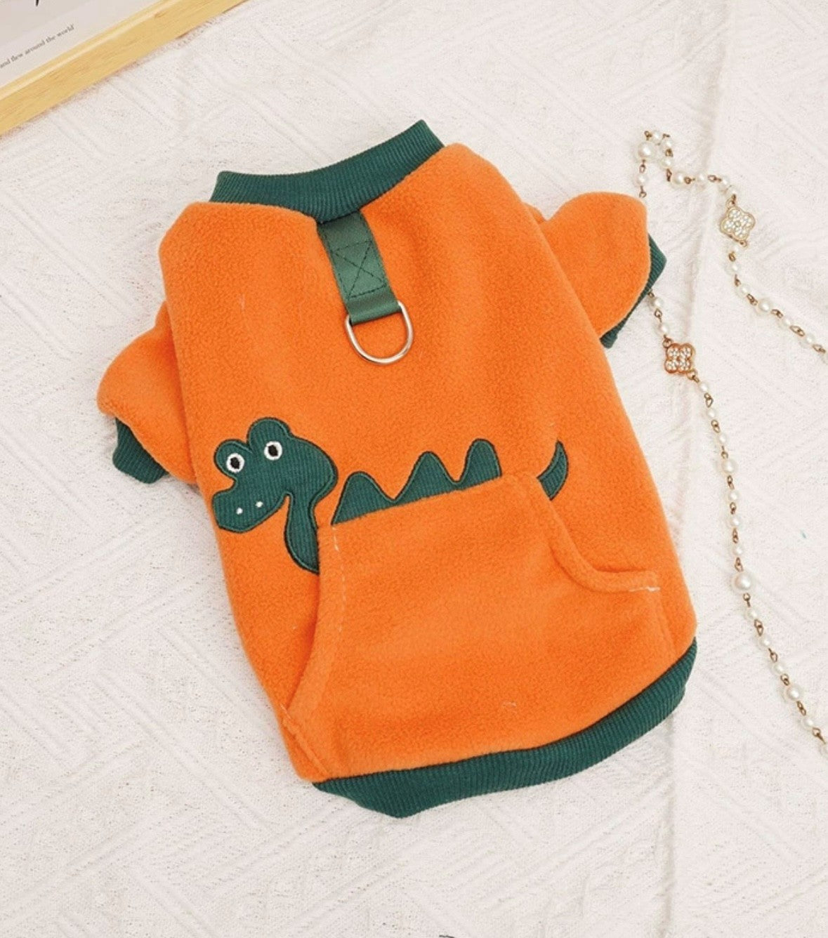 Snuggle Dinosaur pet Hoodie